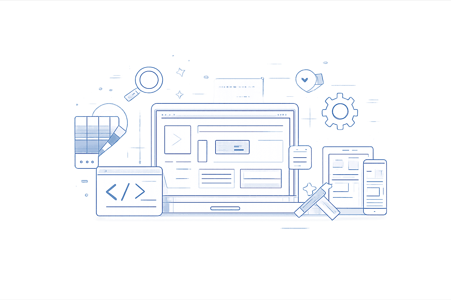 custom web development service for scalable business websites